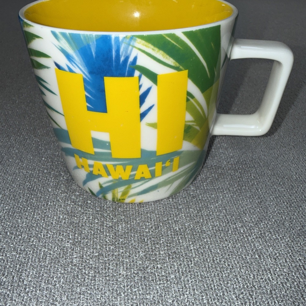 Starbucks HI HAWAI'I Mug 2016 14oz Hawaii